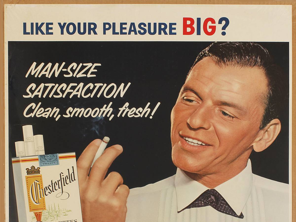 Cigarette ads from the 20th century