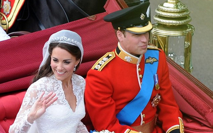 The Royal Wedding of The Duke and Duchess of Cambridge.