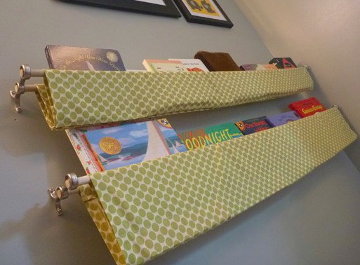 Fabric shelves