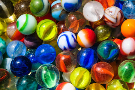 Old Glass Marbles