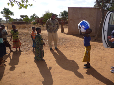 CHILDREN PLAYING WITH BALL