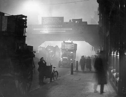 Fog at Ludgate Circus