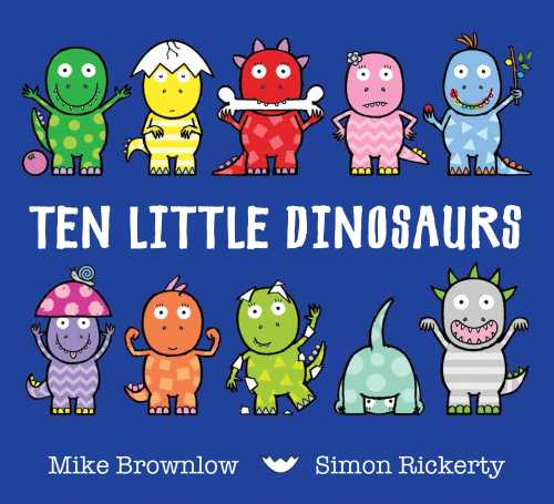 ten little dinosaurs book