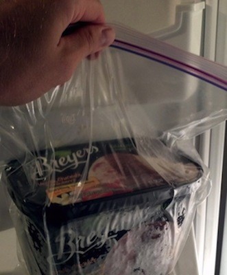 Ice Cream in bag