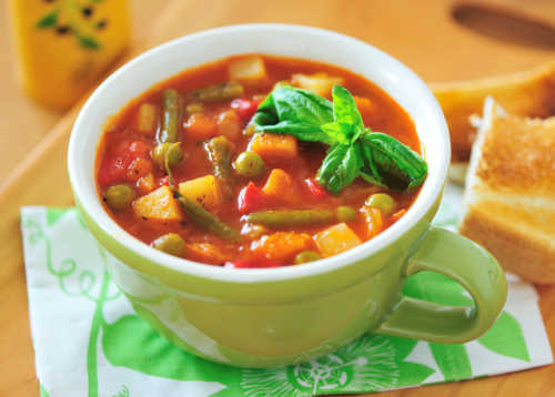 Minestrone soup