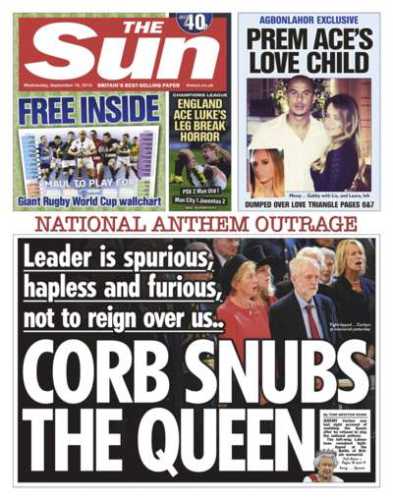 The Sun Corbyn