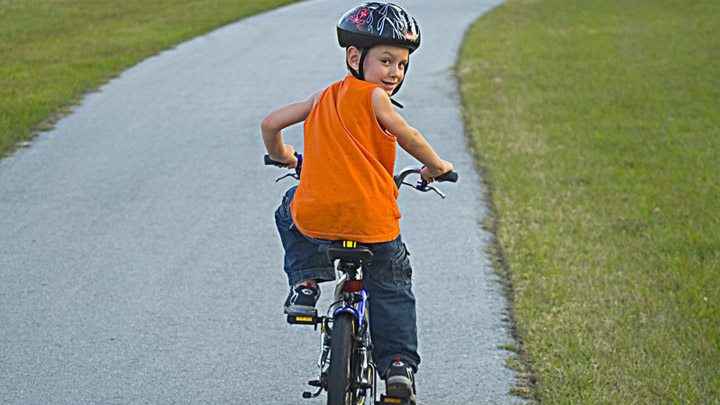 Kid on bike - Starts at sixty