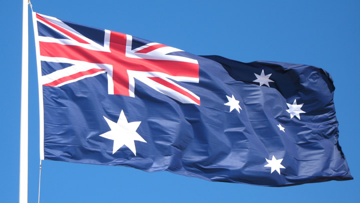 Australian Flag - Starts at sixty