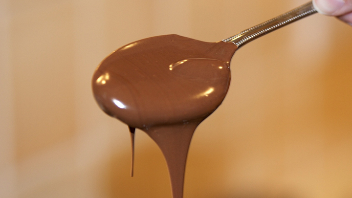 Pouring Chocolate