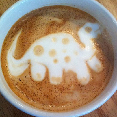 Coffee dino