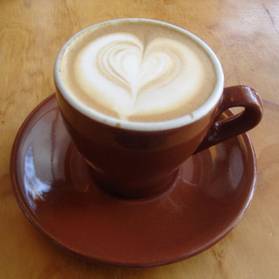 Heart coffee