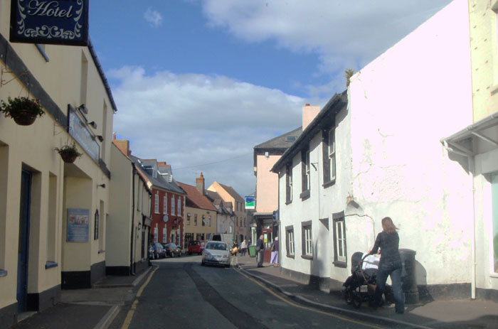 Highway through the village