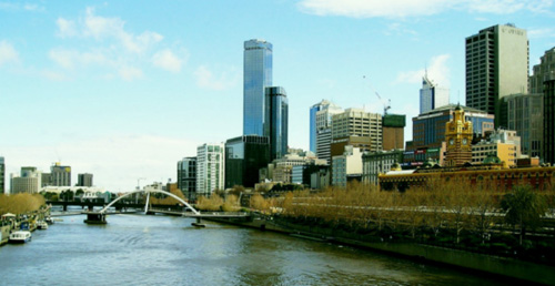 The Yarra, Melbourne.