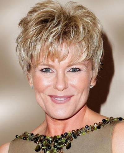 2015 Short Hairstyles For Older Woman