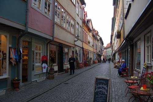 Erfurt - The Kramerbrucke crossing