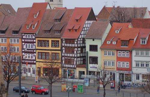 Erfurt - The Dom Platz is a treat for the architectural eye (2)