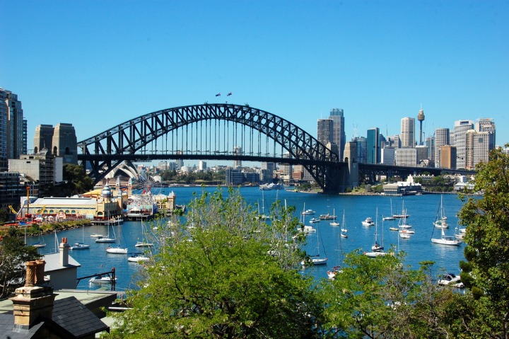 Magnificent Sydney Harbour. 