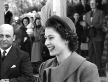 a young Queen Elizabeth II