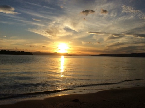 Sunset on Bruny Island Tasmania - submitted by Lyn Griffiths.