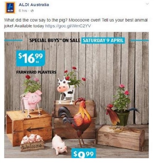 Photo credit: Facebook (Aldi Australia).