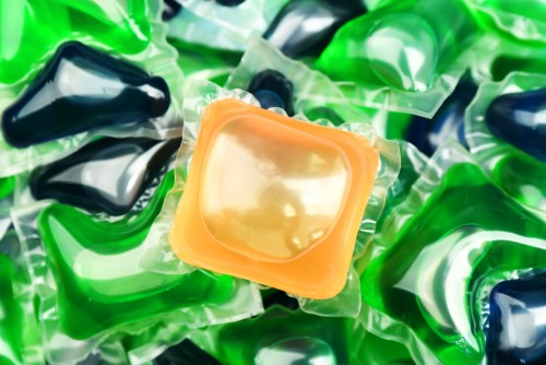 Children are mistaking the jewel-coloured detergent for lollies.