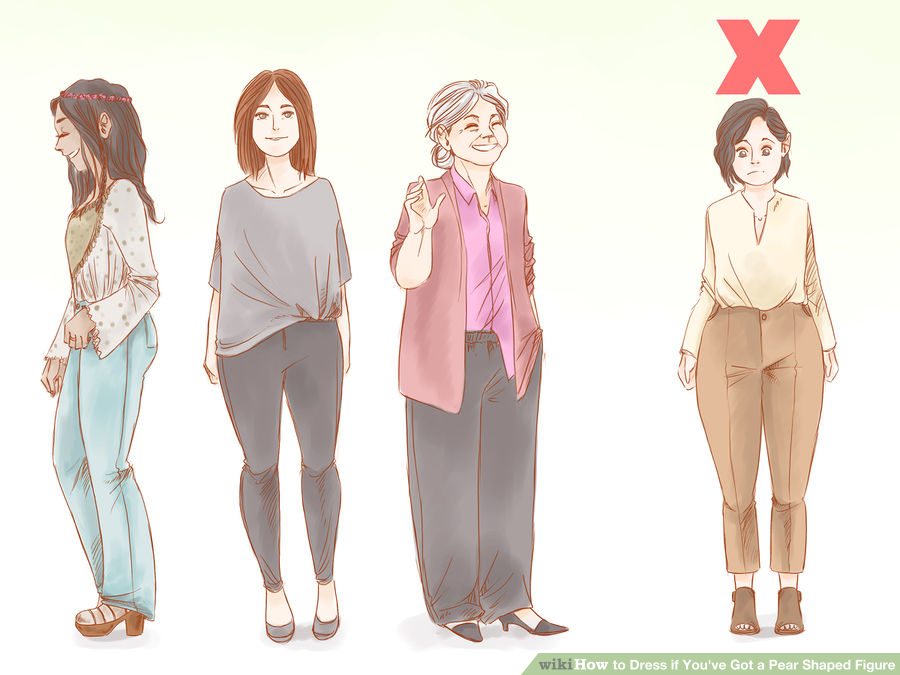 clothes for pear shaped figure