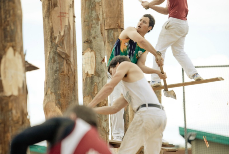 Brisbane Ekka Bucket list - Wood chopping