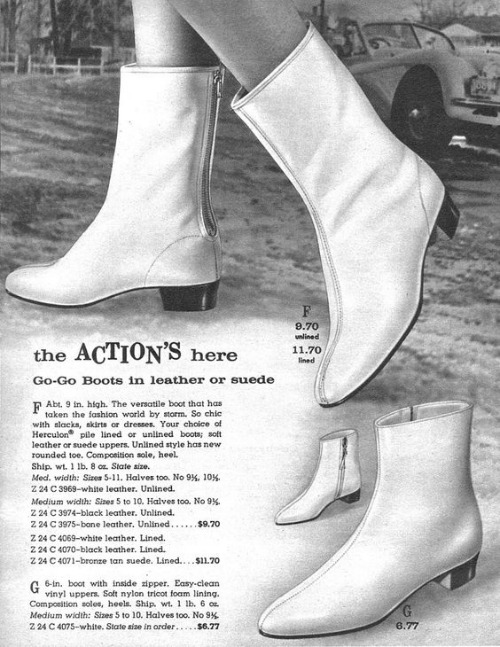 Nancy sinatra clearance white gogo boots