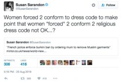 Susan Sarandon Tweet