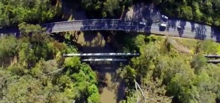 Allison was found under this bridge. Photo: YouTube (Naomi Aomatsu).