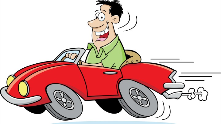 speeding car clip art - photo #43