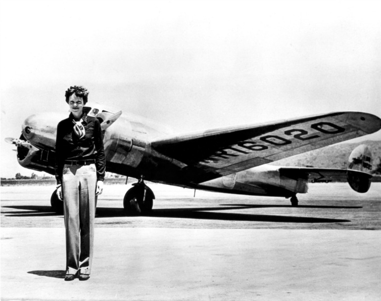 Amelia Earhart.