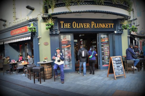 You'll be treated to traditional Irish music at The Oliver Plunkett at Cork. Photo courtesy Lorraine Parker.