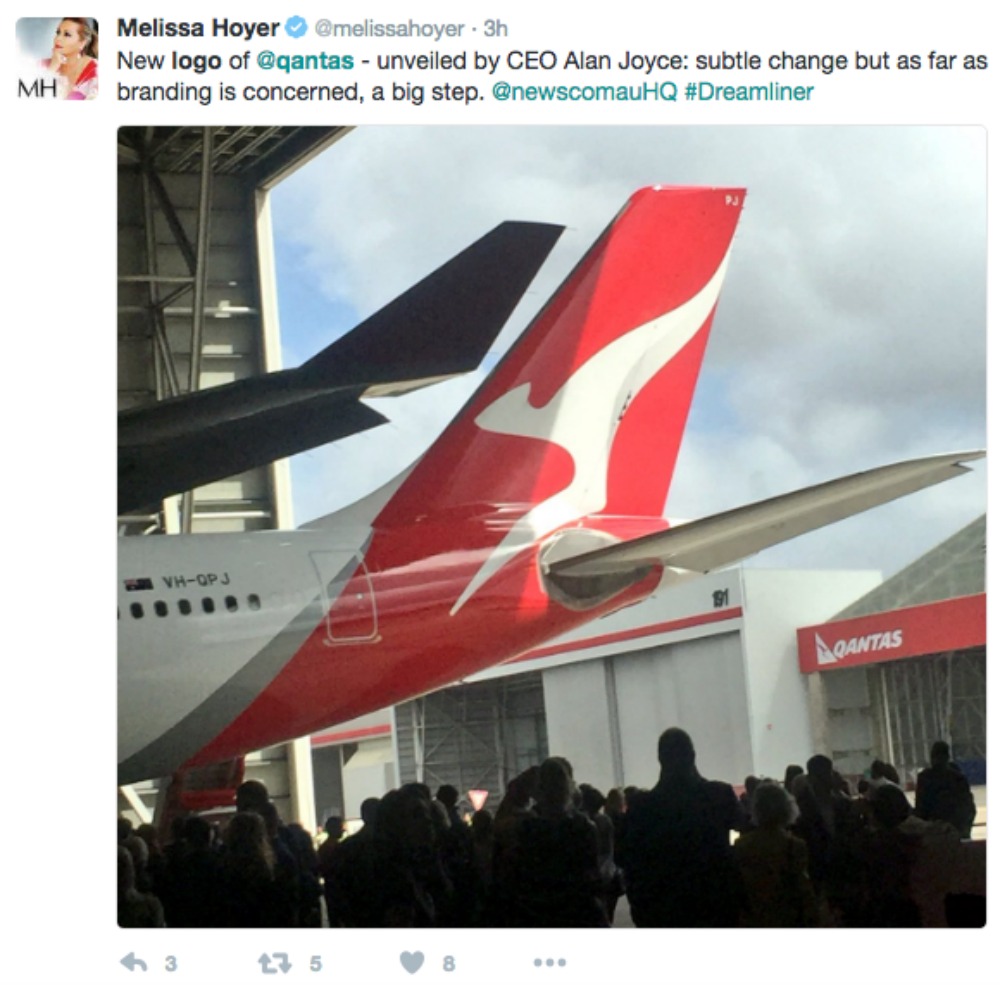 New Qantas Logo sparks online criticism