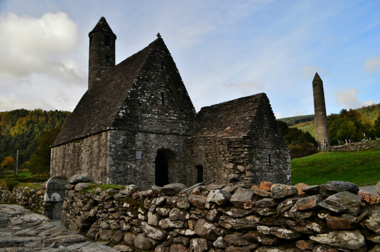 Gelndalough is home to one of the most important monastic sites in Ireland. Photo courtesy Lorraine Parker.