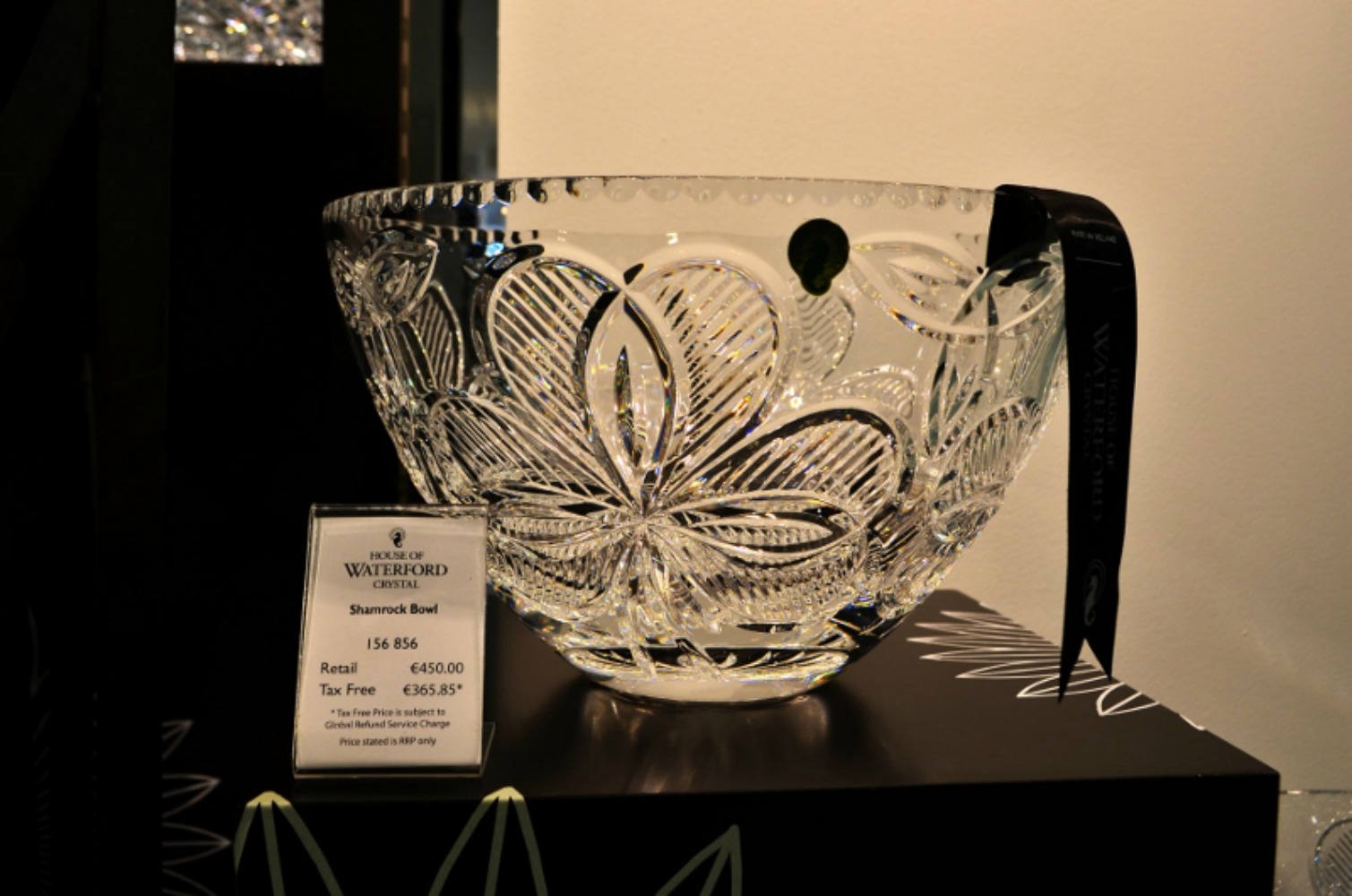 The House of Waterford Crystal offers guided factory tours of the high-end crystal makers. Photo courtesy Lorraine Parker.