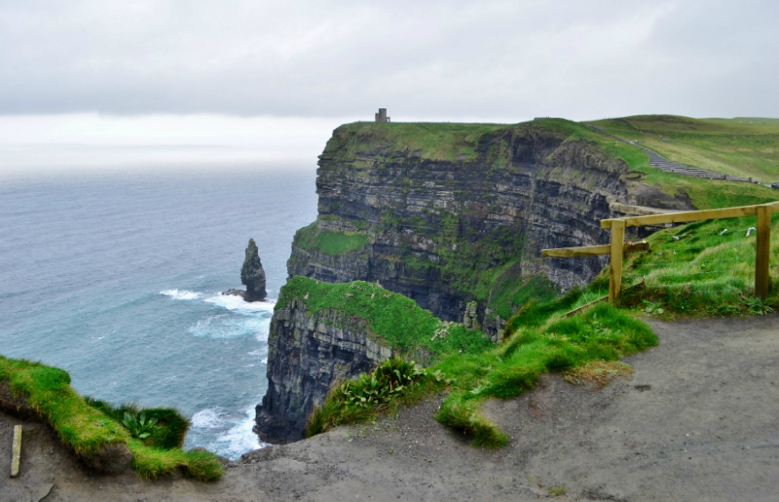 Word has it that the Cliffs of Moher are more than 300 million years old. Photo courtesy Lorraine Parker.