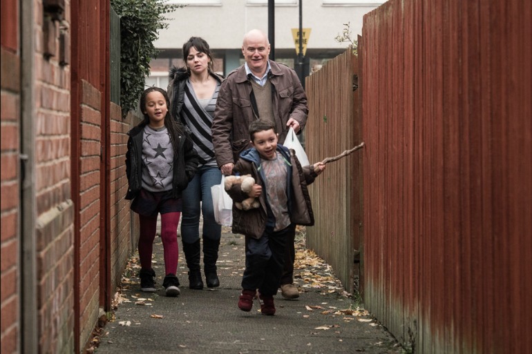 A scene from the film 'I, Daniel Blake'.