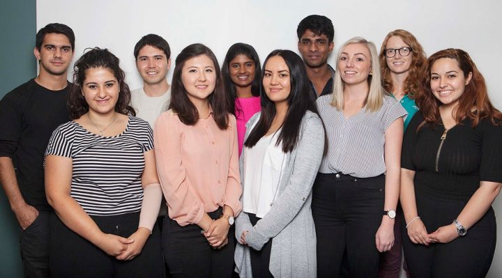 Gulnaz Beg, front row second from the left, and Vijhai Utheyan, back row second from the right are involved with ChilOut. Photo Andris Heks.