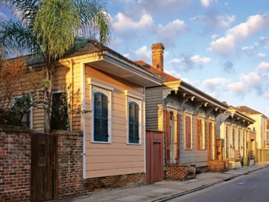 Helen Mirren's house in New Orleans.