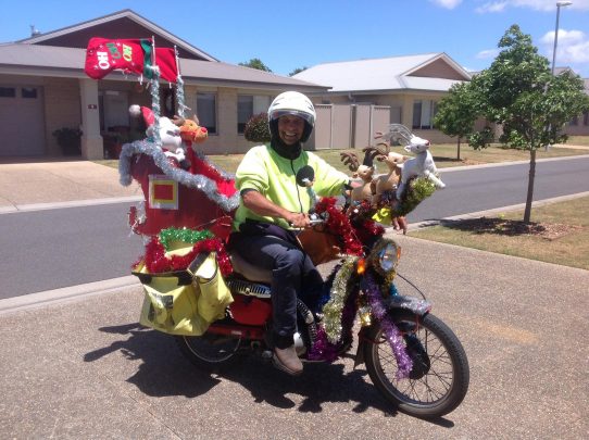 Cam the postie. Source: Beatrice Matthews/Facebook