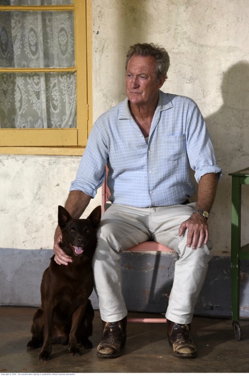 Bryan Brown and Red Dog.