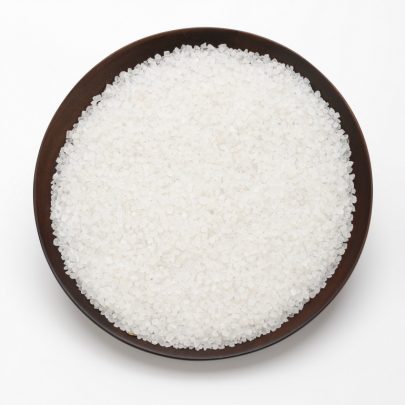 Salt comes in a variety of textures and colours.