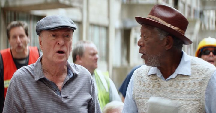 Michael Caine and Morgan Freeman are bank-robbing pensioners with style Michael Caine and Morgan Freeman are bank-robbing pensioners with style