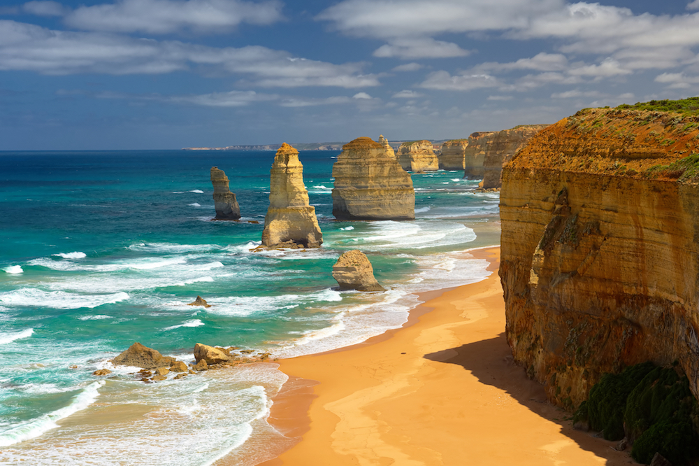 The Twelve Apostles along Great Ocean Road