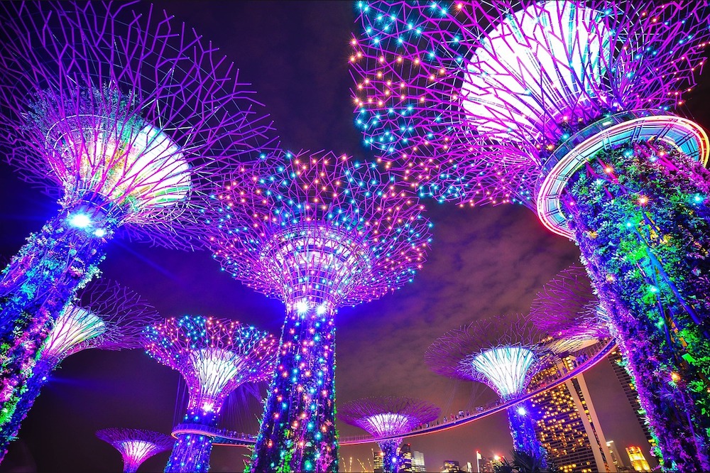 The magnificent Gardens By the Bay in Singapore