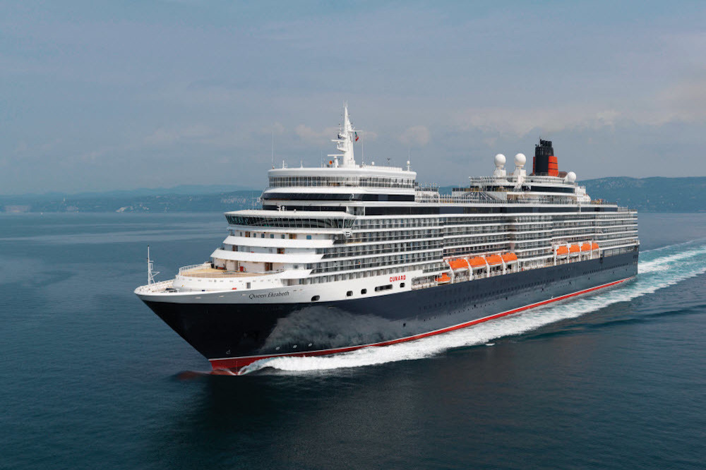 The luxurious Queen Elizabeth