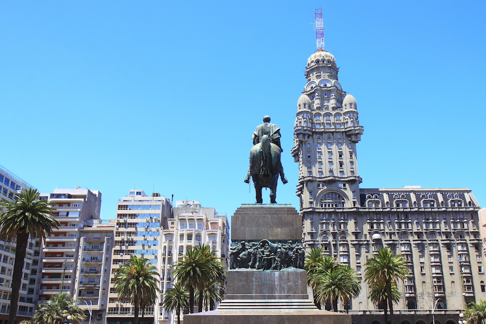 Independence Square, Montevideo, Uruguay