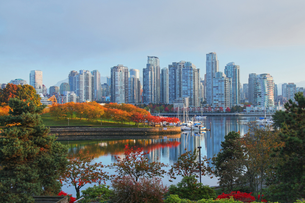 Vancouver is a beautiful city to explore on foot