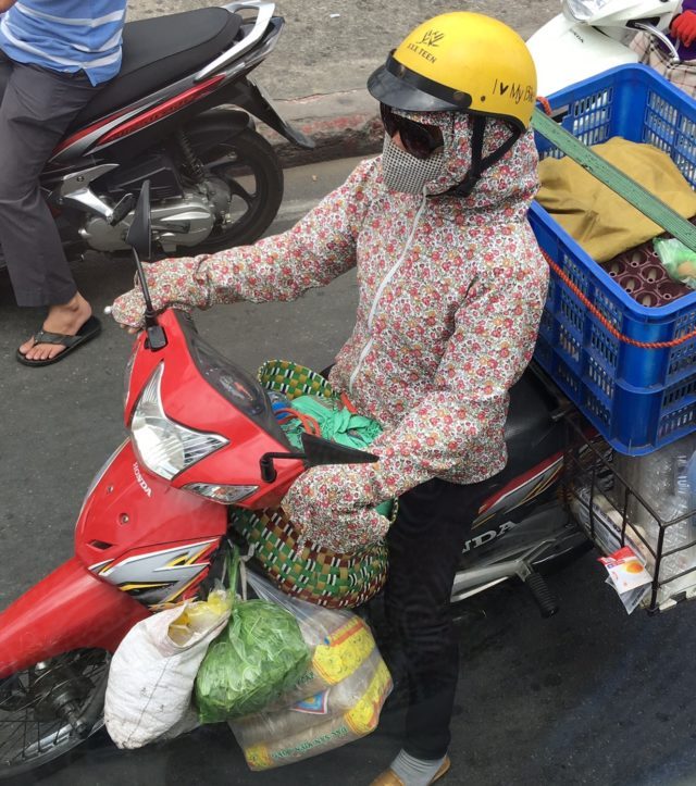 Fashionable Lady Motorbike Rider – Ho Chi Minh